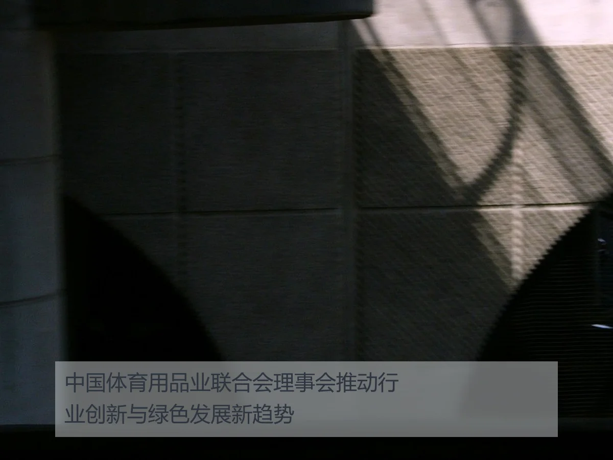 中国体育用品业联合会理事会推动行业创新与绿色发展新趋势
